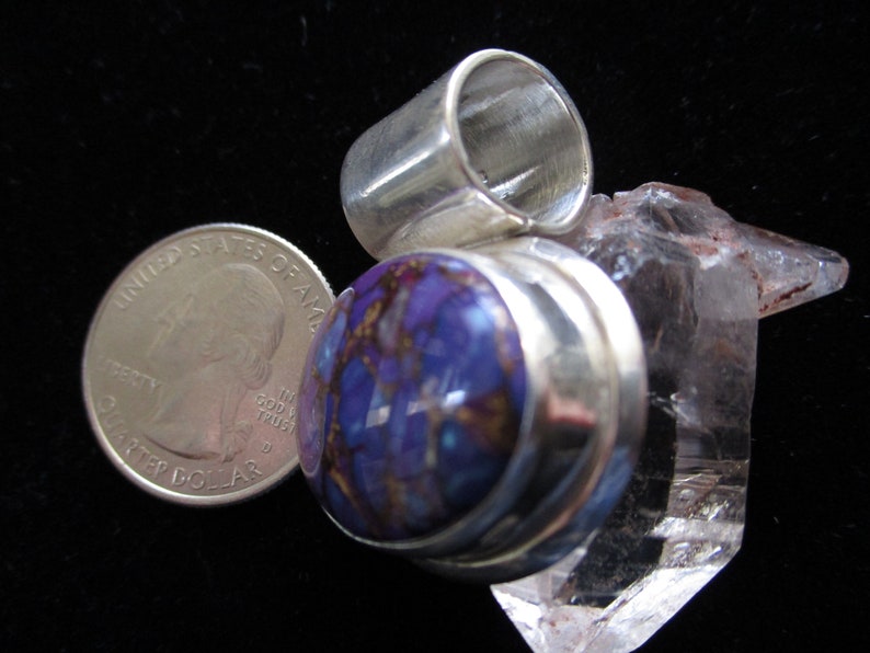 Compressed Nugget Turquoise Pendant