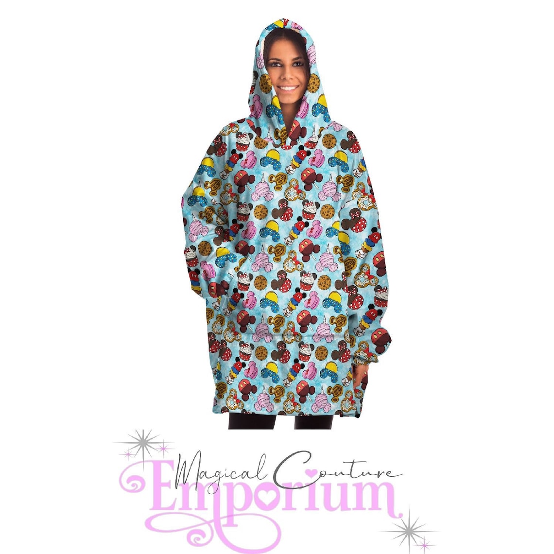 DISNEY Hooded blanket disney snacks Disney blanket Disney Etsy