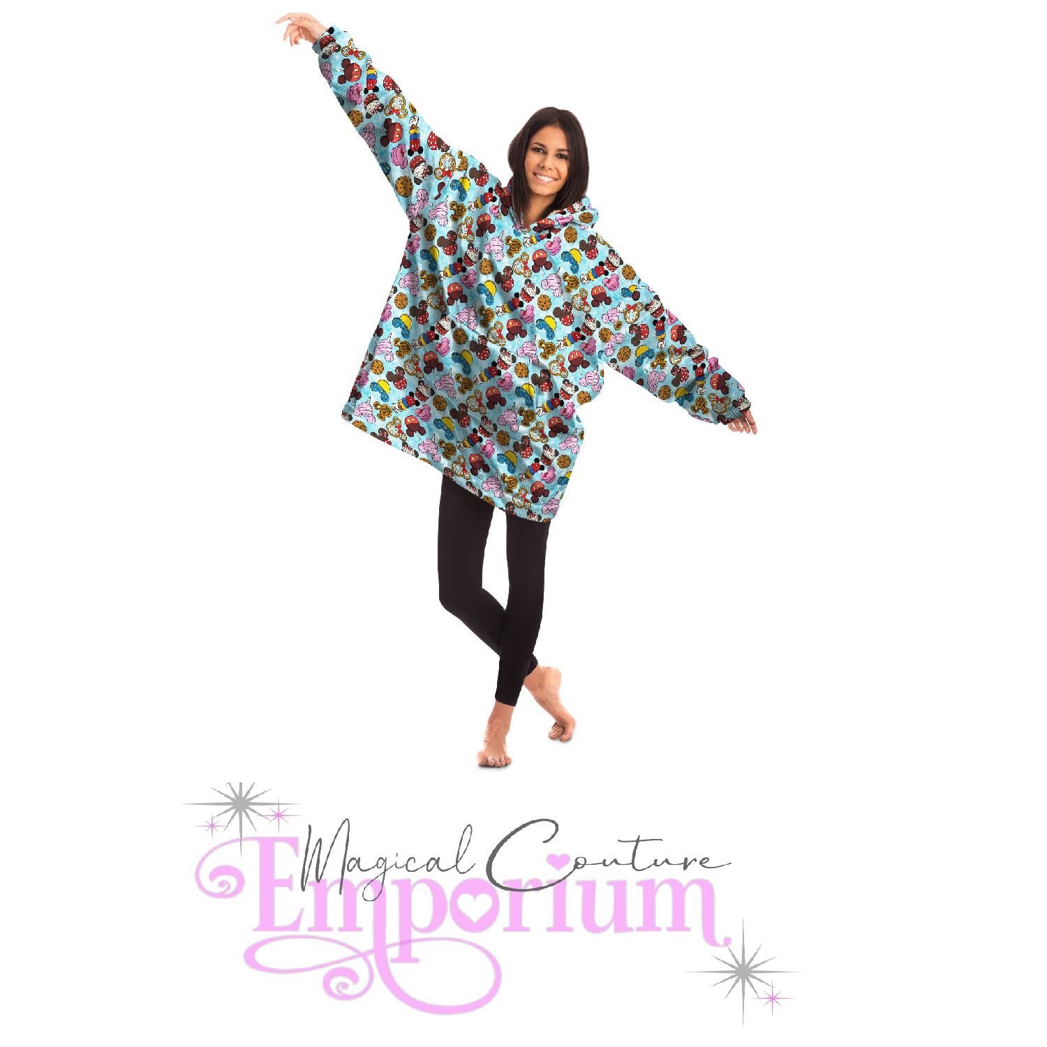 DISNEY Hooded blanket disney snacks Disney blanket Disney Etsy