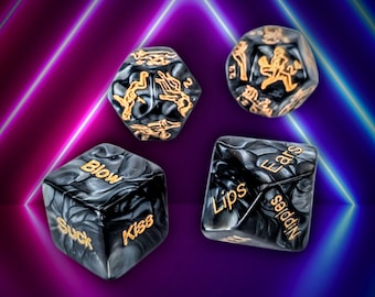 Sex Dice - Sex Positions - Bedroom Game - Sex Toys - Couples Intimate Game - Gifts for Her - Gifts for Him - Anniversary Gift - Valentine's
