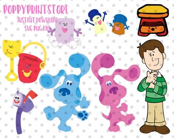 Download Blues clues svg | Etsy