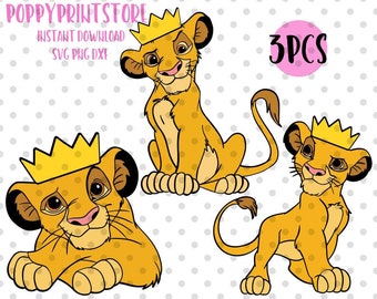 Download Simba Png Svg Etsy