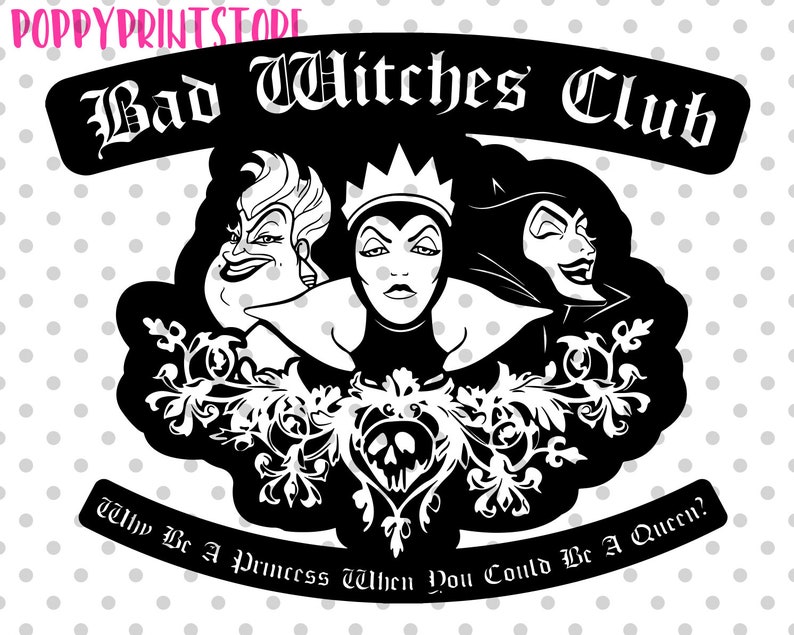 Download Villains svg Ursula svg evil queen svg maleficent svg | Etsy