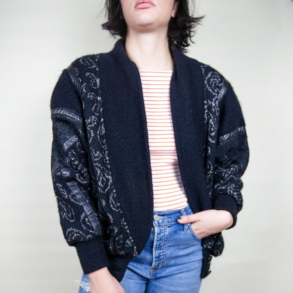 Multi fabric Bomber Jacket
