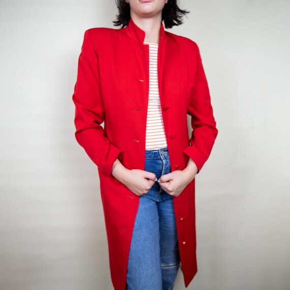 Long Blazer Duster Jacket
