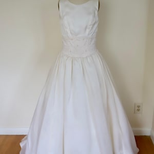 90&#39;s Silk Organza Bridal Gown