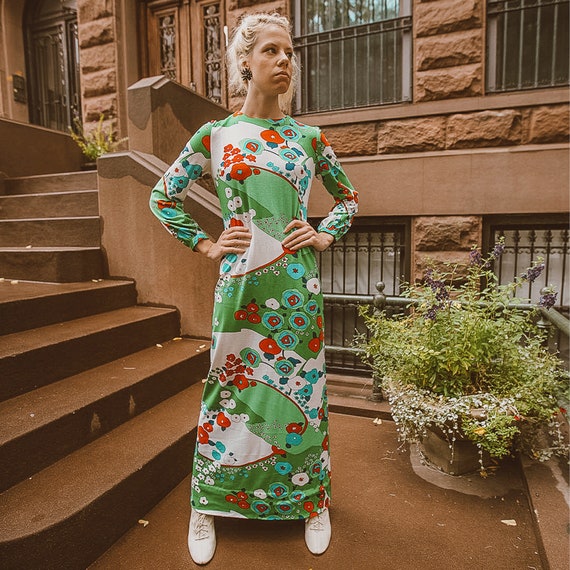Handmade 70s Maxi Dress