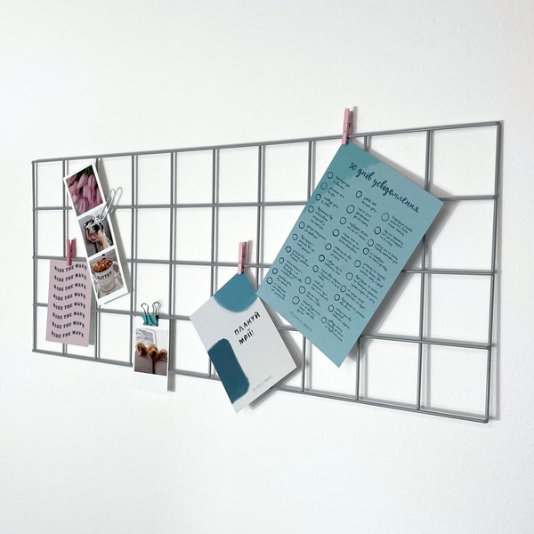 Wire Memo Board Etsy UK