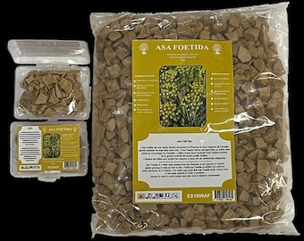 Asa Foetida Grain Incense - 50gr transparent box