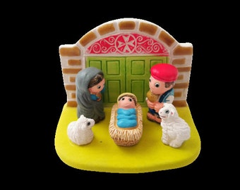 ヴィンテージ ミニチュア クリスマス キリスト降誕セット - Etsy 日本 ヴィンテージ ミニチュア クリスマス キリスト降誕セット - Etsy 日本