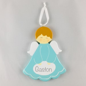 Angel with cloud green