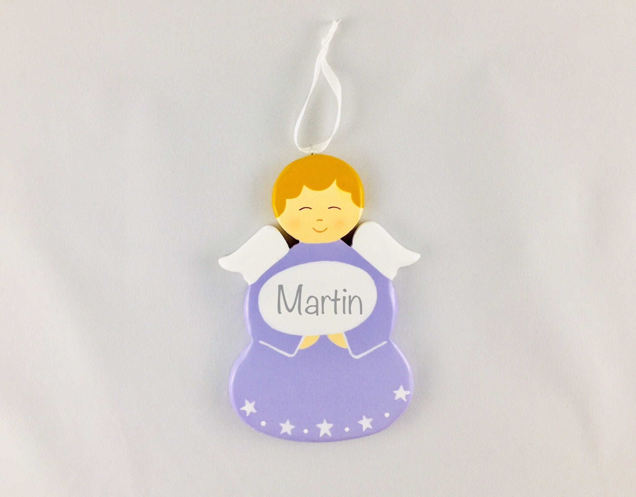 Ange Nuage en Bois à Personnaliser Parme