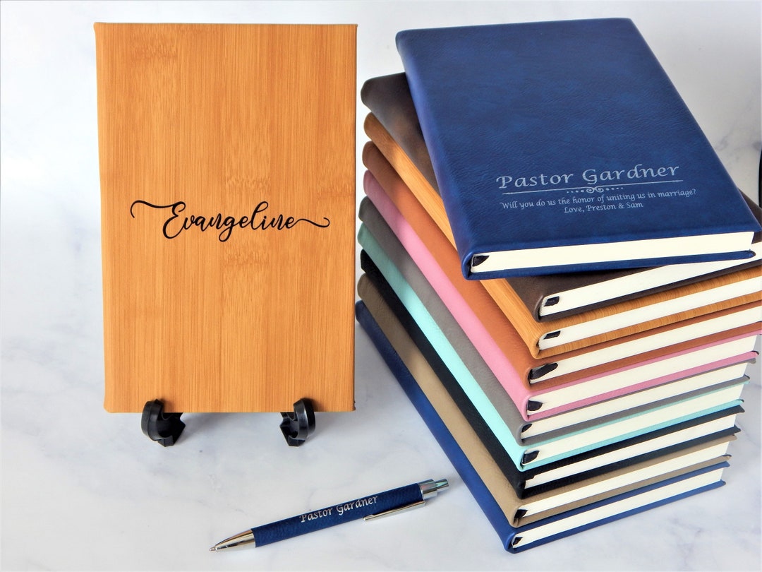 Personalized Monogram Journal Custom Christmas Gift for Men and Women ...