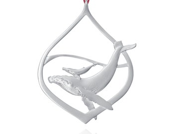 Humpback Collector Ornament 2019|| Pewter Christmas Ornaments | Handcrafted