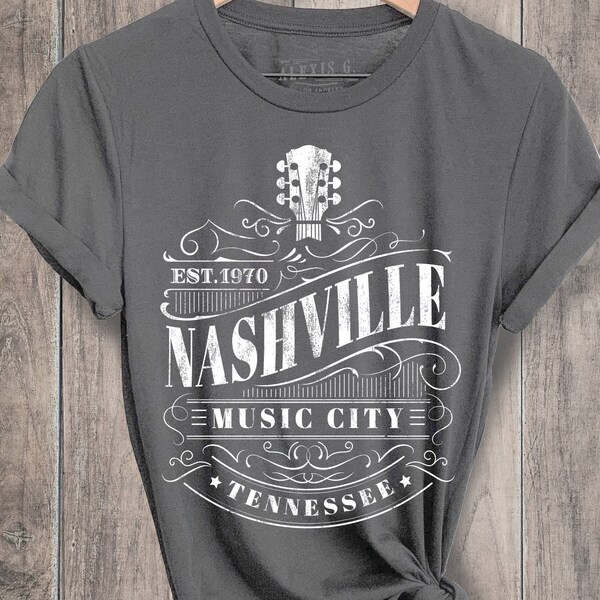 Nashville T Shirt Etsy