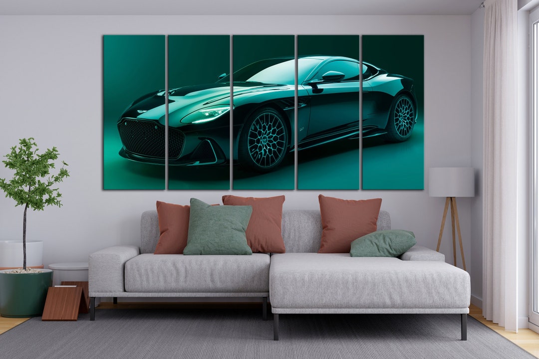Sport Car Wall Art Print Mancave Canvas Print Sportscar Print Large ...