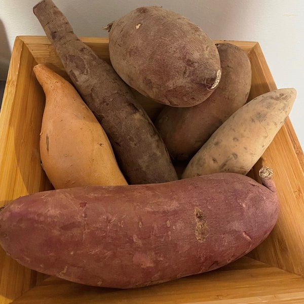 Variety Naturally Grown Sweet Potato Box, 4lb