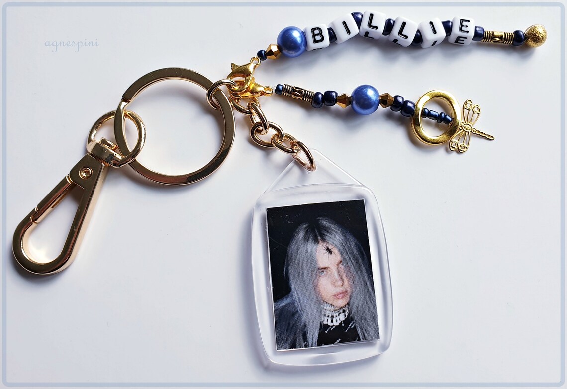 billie eilish key chain