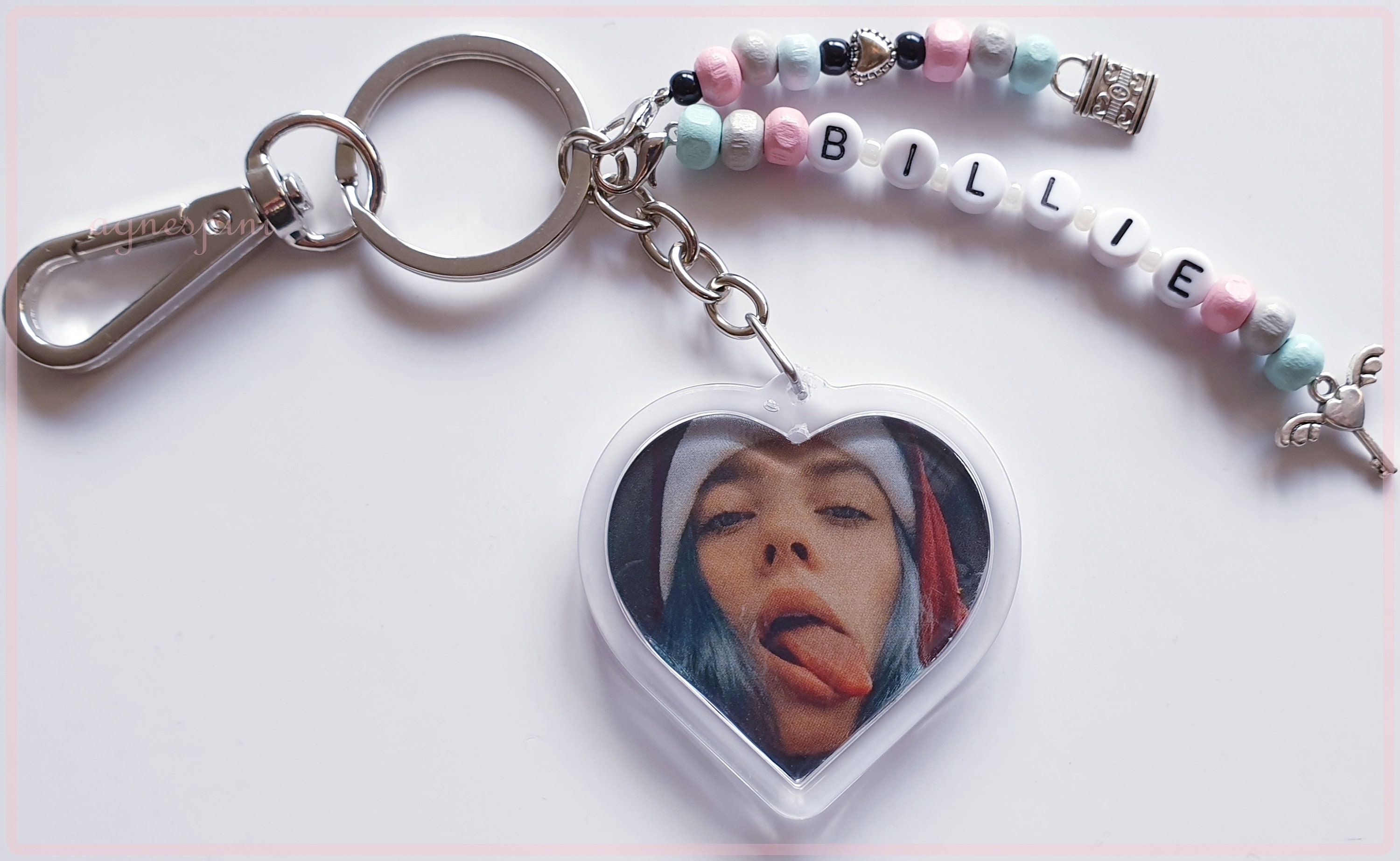 billie eilish key chain