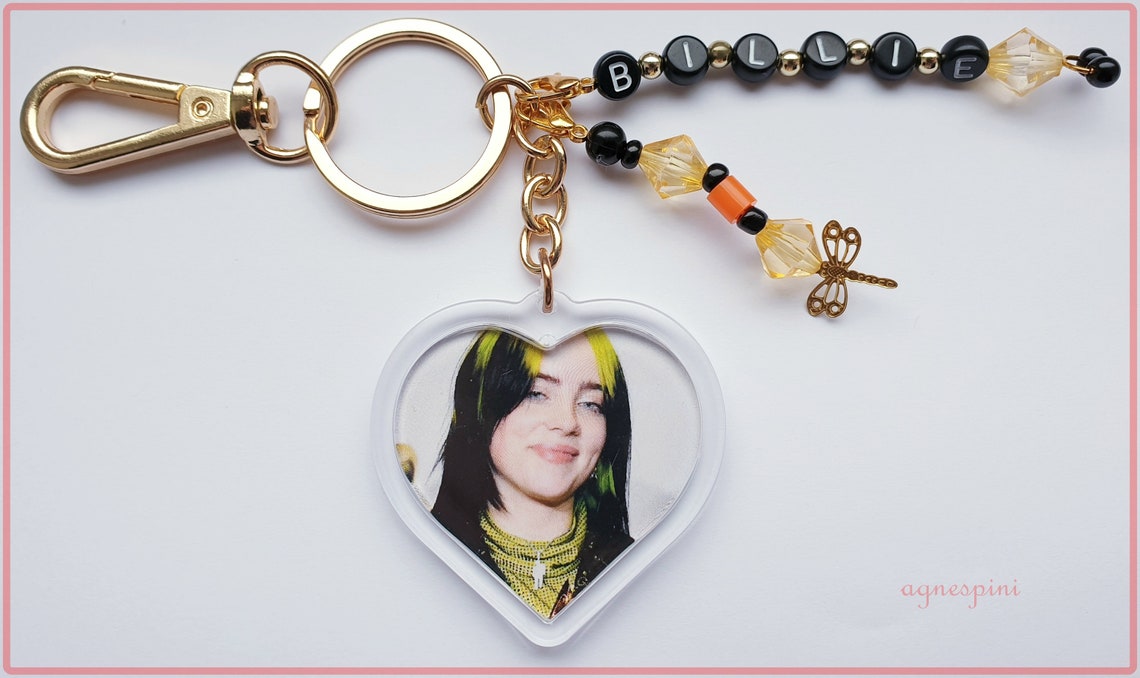 billie eilish key chain