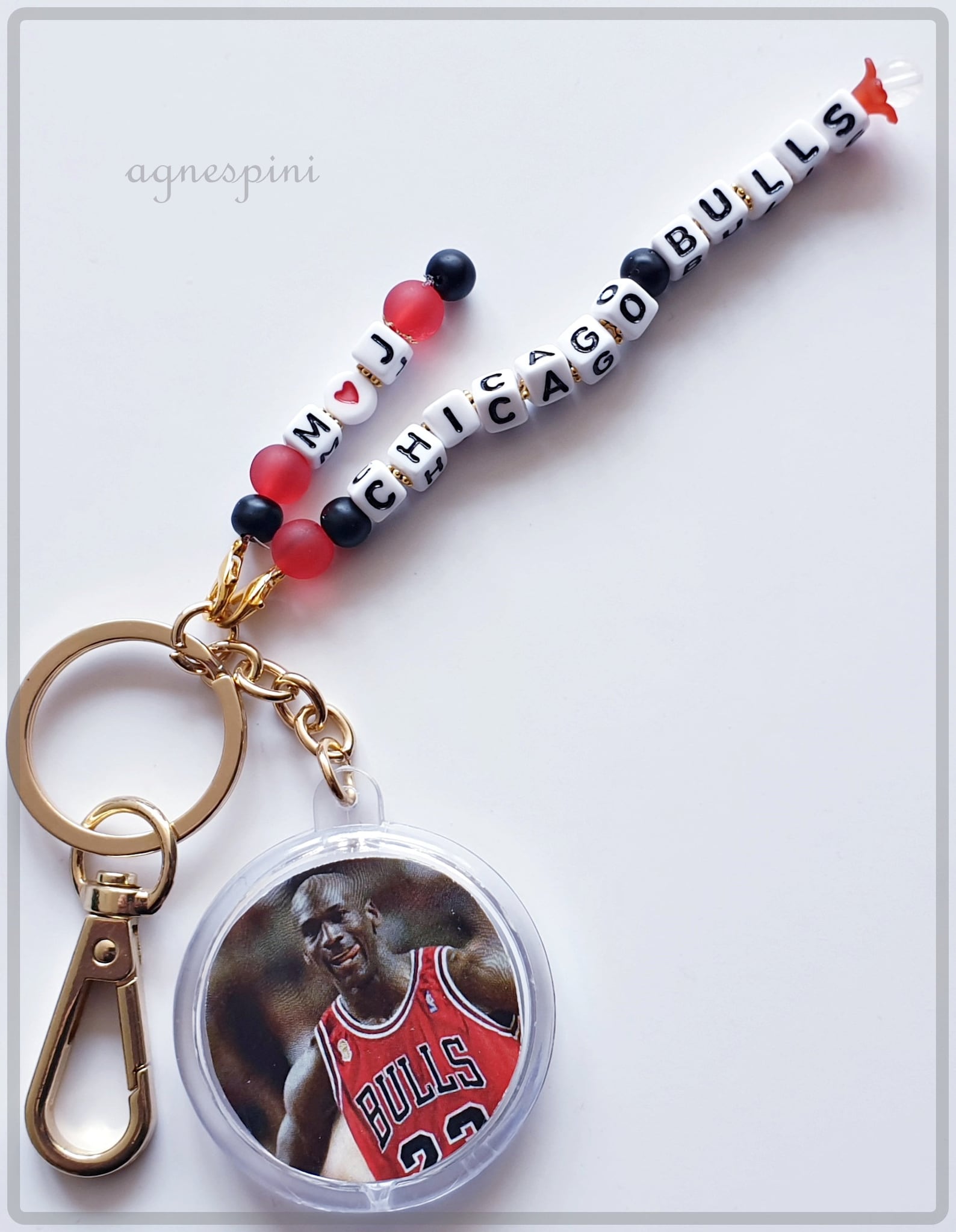 Chicago Bulls Michael Jordan Keychain NBA Etsy