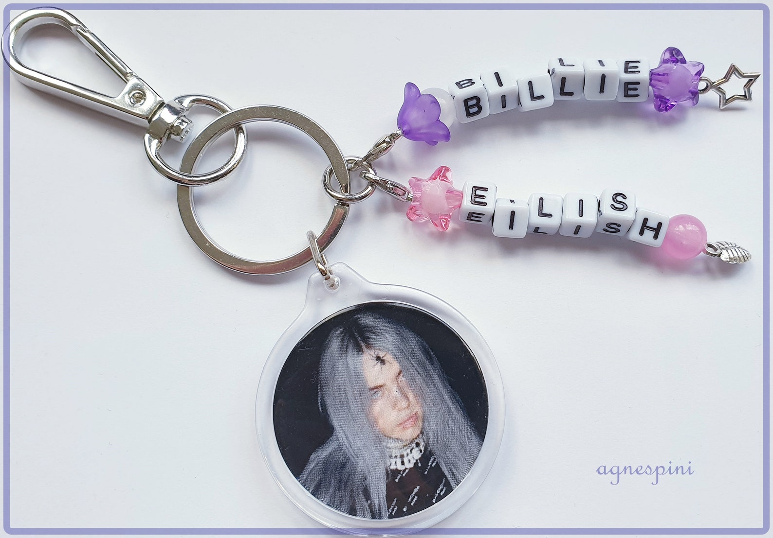 billie eilish key chain