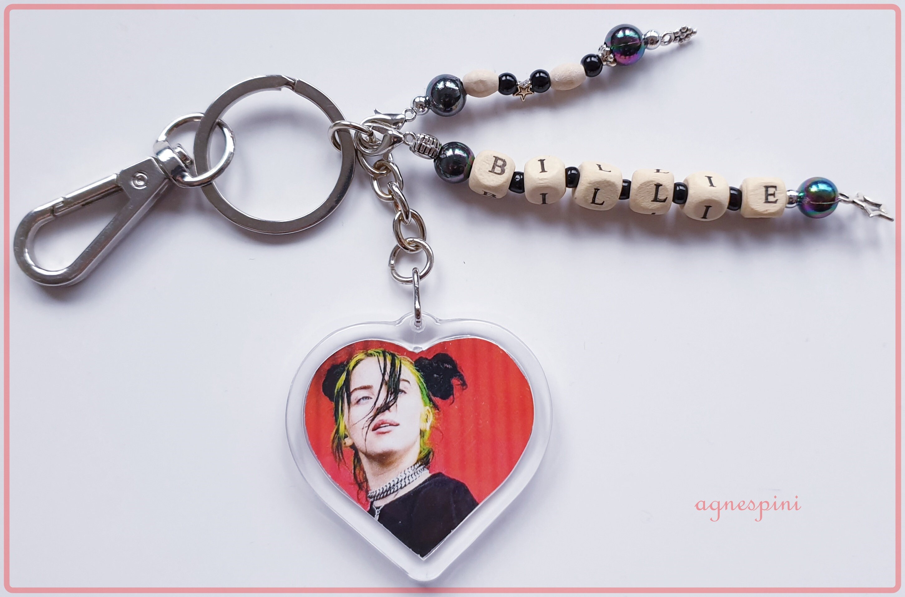 billie eilish key chain