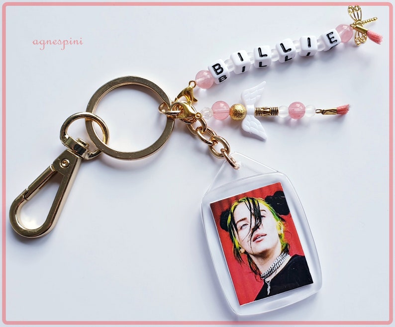 billie eilish key chain