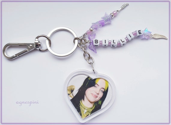 billie eilish key chain
