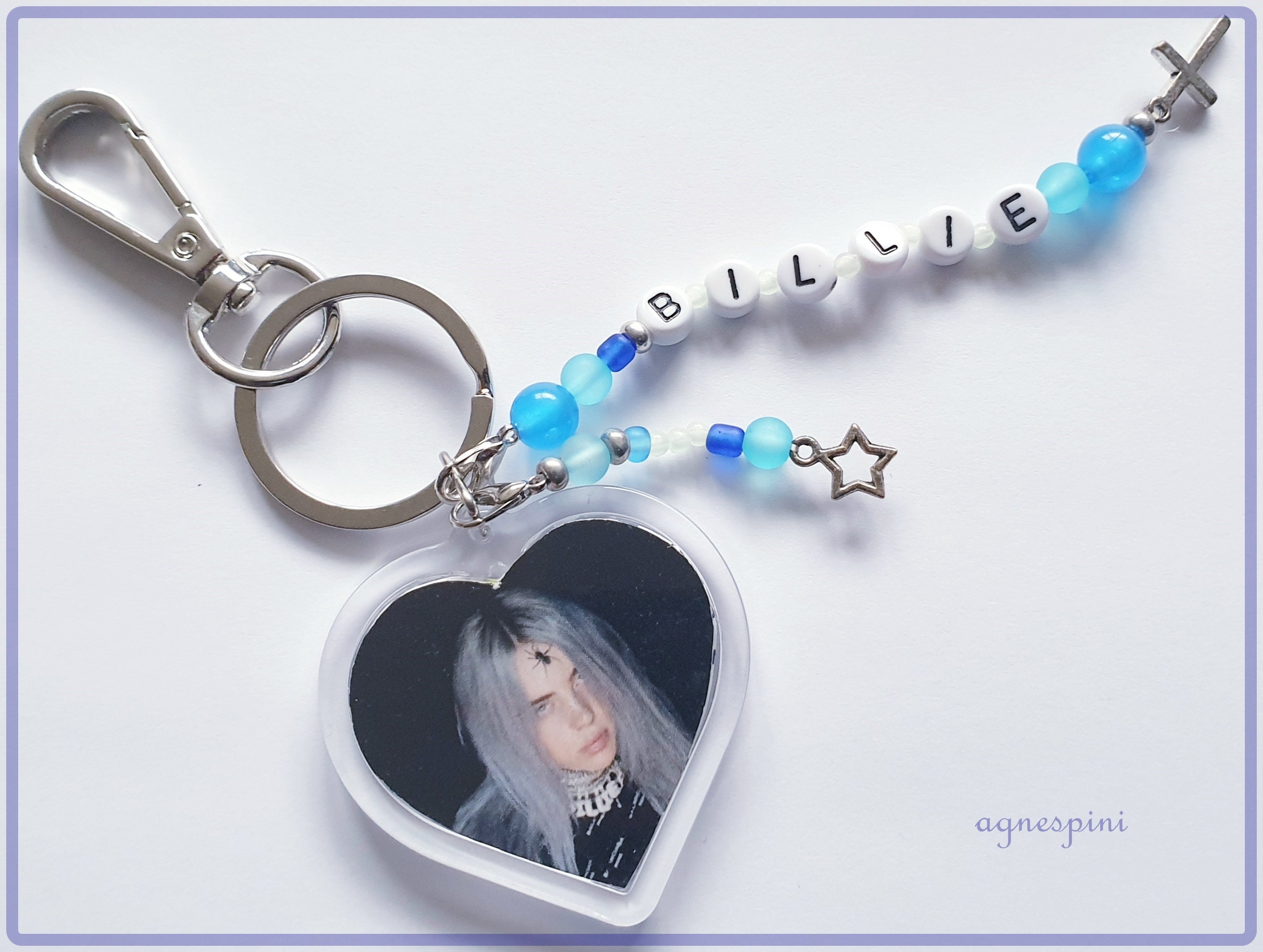 billie eilish key chain
