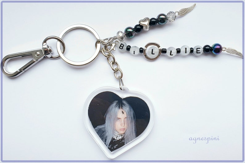 billie eilish key chain