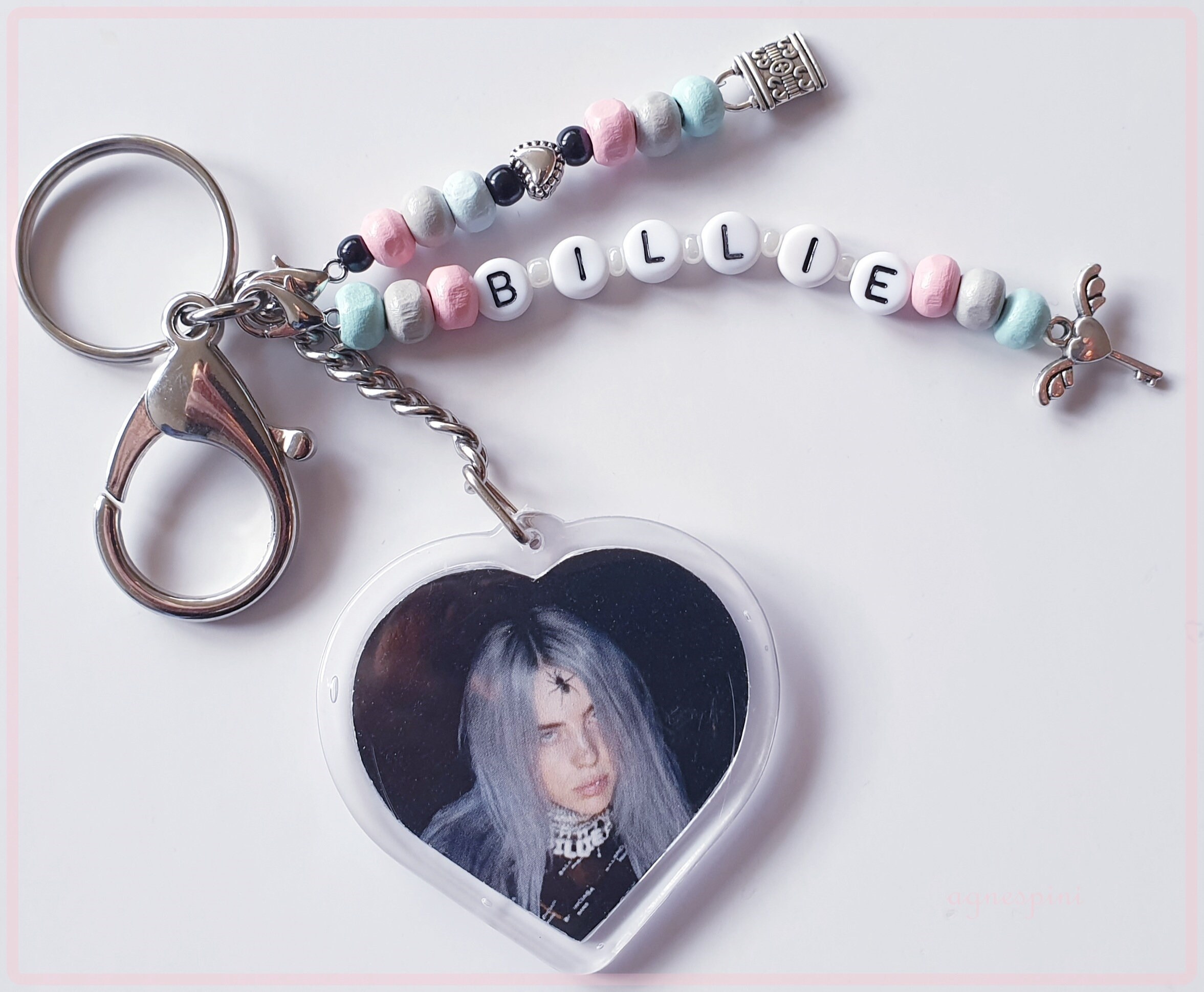 billie eilish key chain