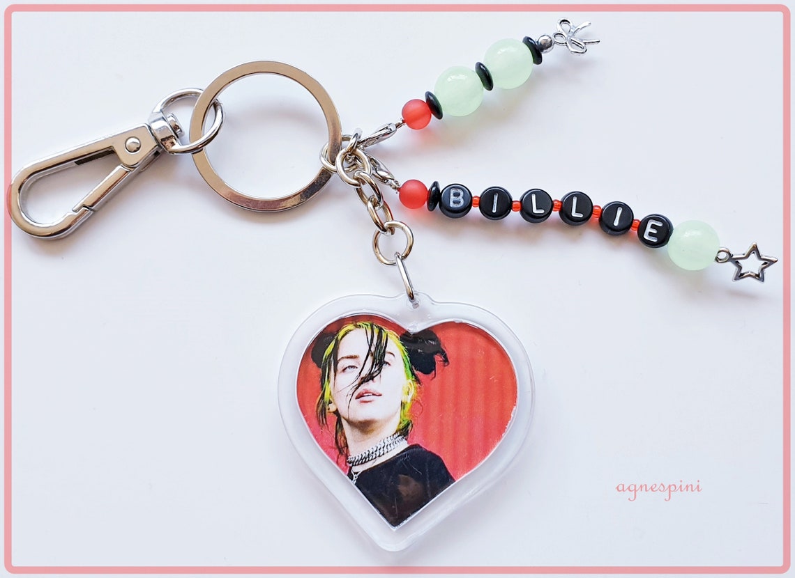 billie eilish key chain