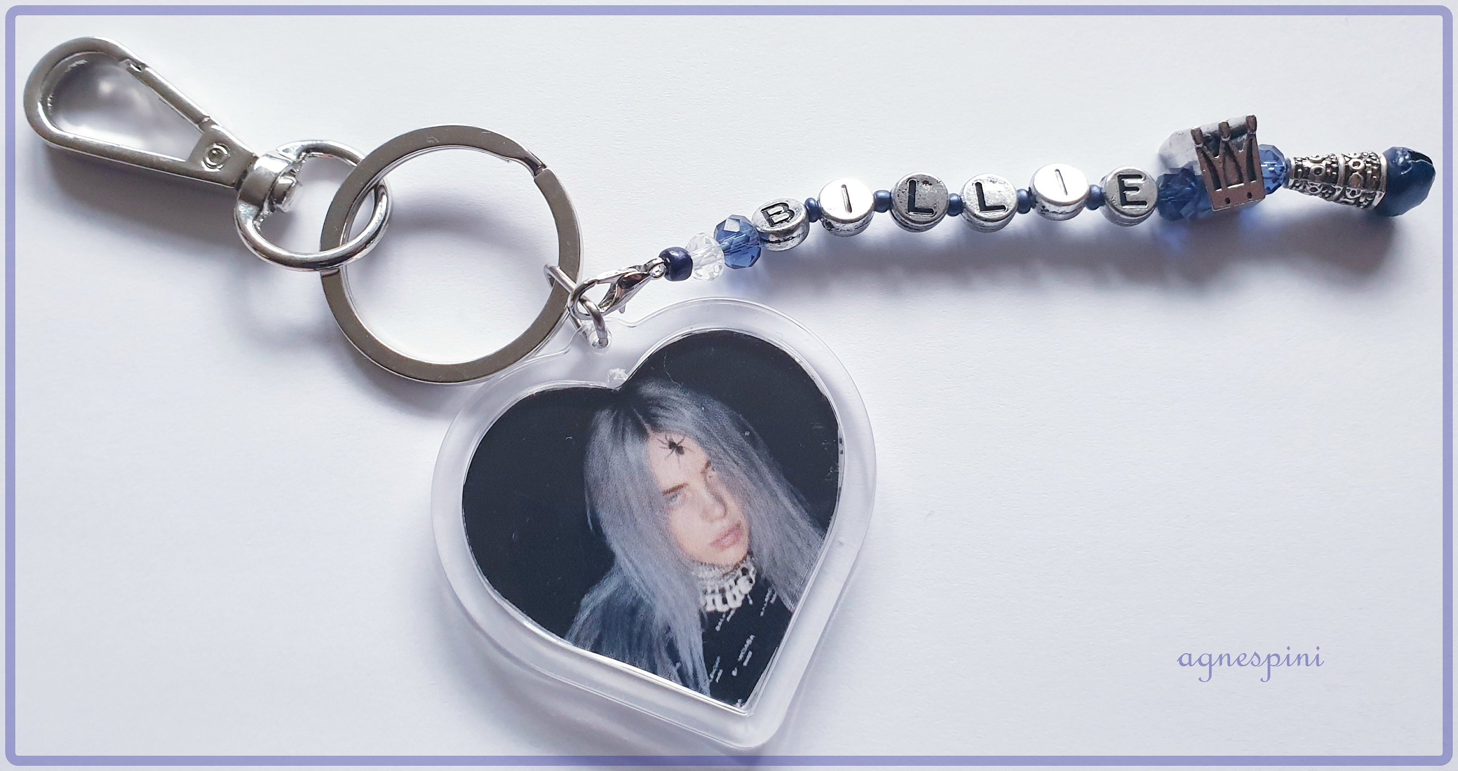 billie eilish key chain