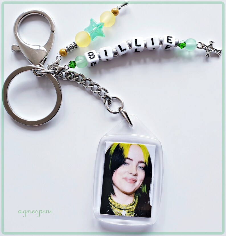 billie eilish key chain