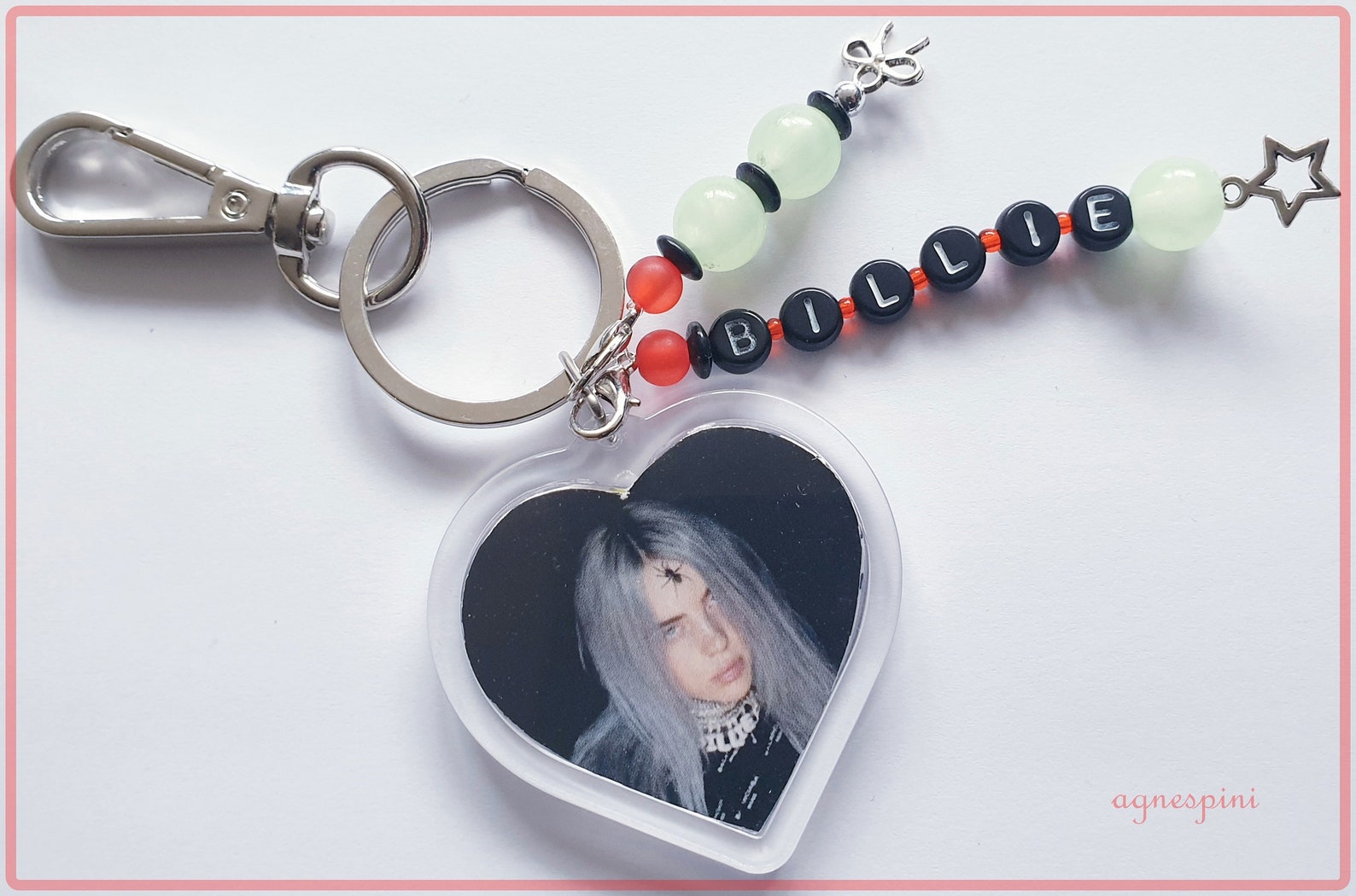 billie eilish key chain