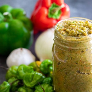 Organic Garden Haitian Epis, Haitian Seasoning, Haiti Epis, Organic Seasoning, Sofrito, Epis, Traditional Epis