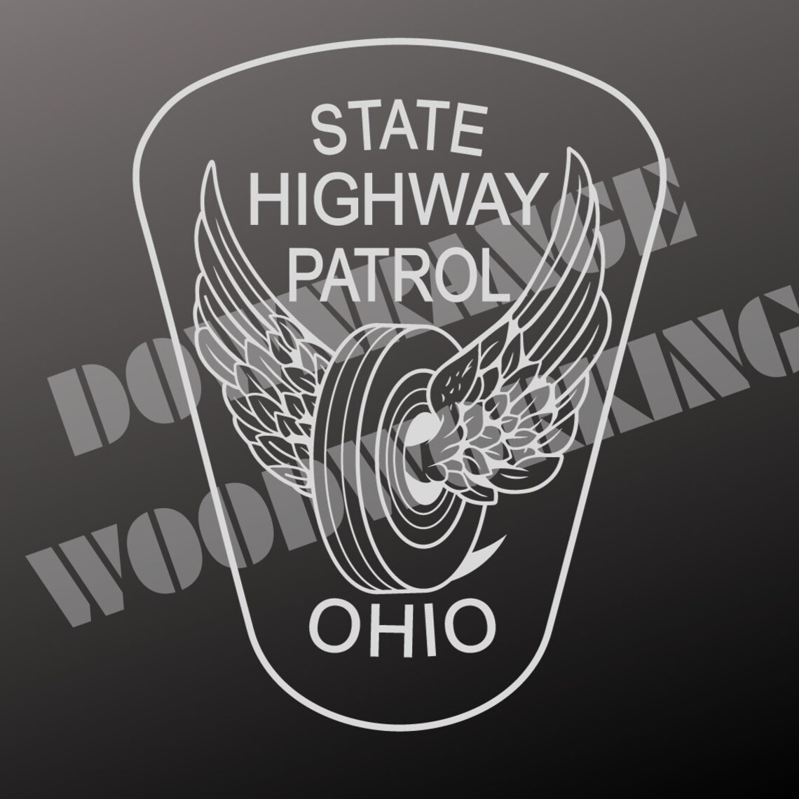 Ohio State Highway Patrol Patch SVG - Etsy