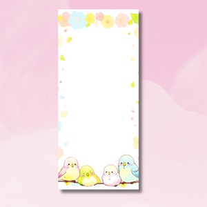 Uroczy notatnik z papugą, kolorowy notatnik, uroczy notatnik z ptakiem, uroczy notatnik z papugą, notatnik z ptakiem kawaii