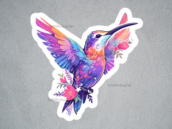 Paper House Productions Kolibri-Aufkleber – Glänzend, Säurefrei – Für Scrapbooking & Basteln
