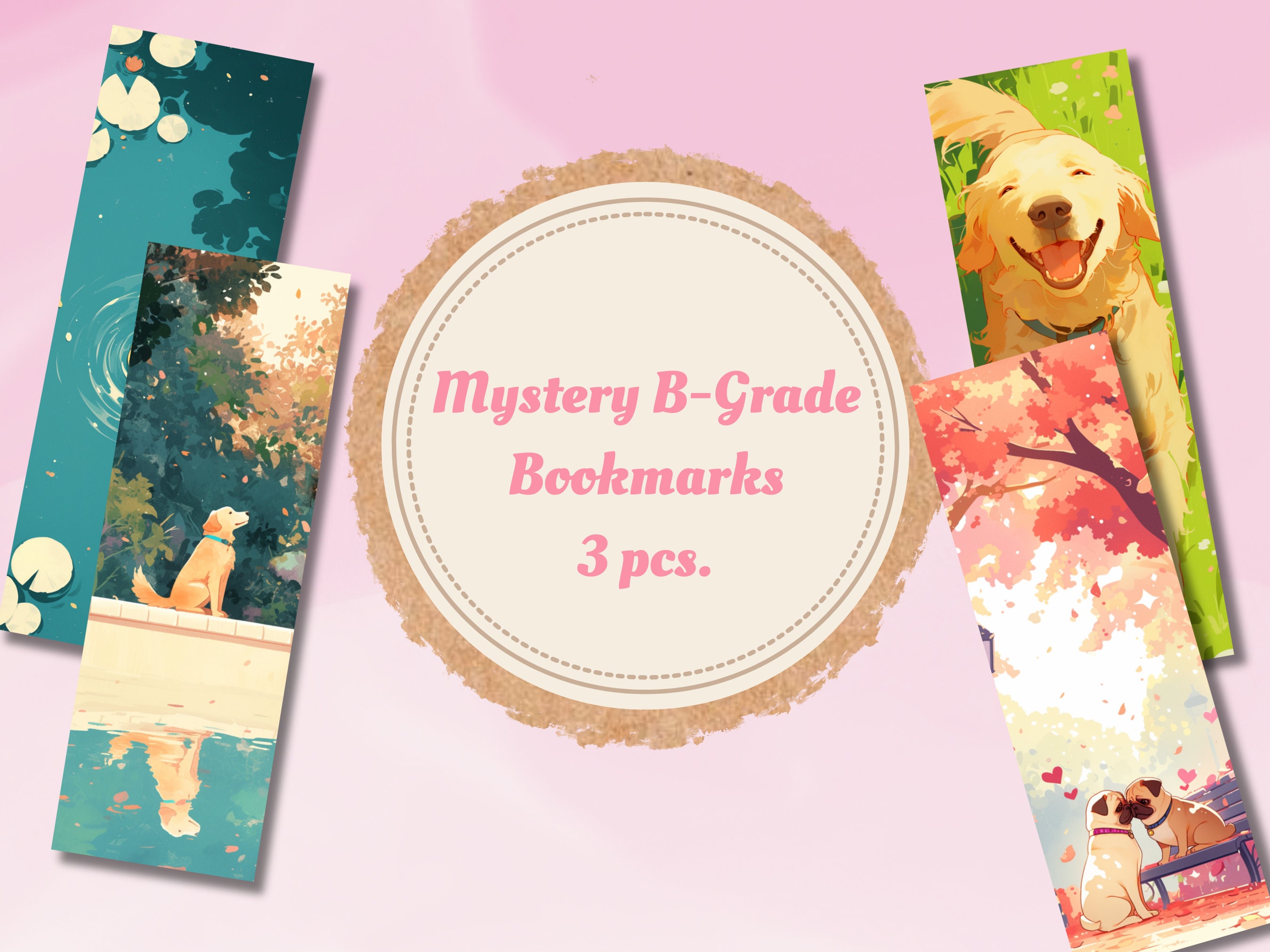 ▲ MYSTERY BOX ▲ BOOKMARK ONLY! Handmade bookmark mystery box with bookish gifts main image 2