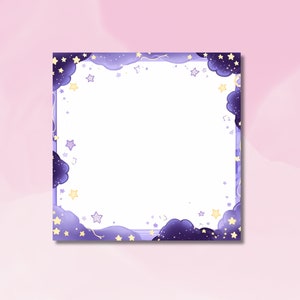 Notatnik Starry Sky, Notatnik Square, Notatnik Nightsky, Notatnik Stars and Nightsky, Notatnik Kawaii