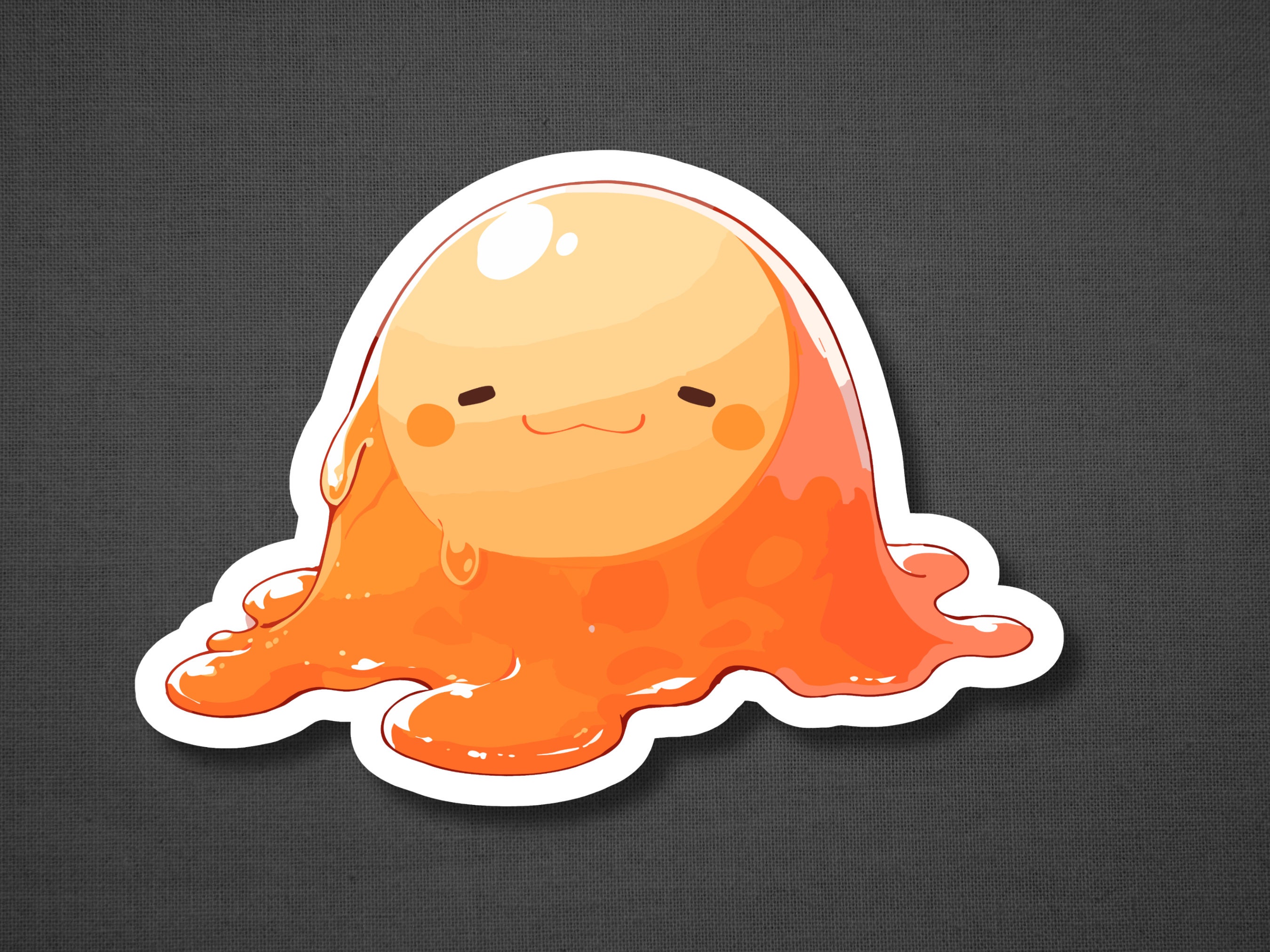 Cute Slime Sticker, Cute Slime, Colorful Slime Sticker, Slime Sticker ...