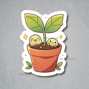 Rainy Spring Day Stickers, Cute Spring Sticker Set, Animal Sticker ...