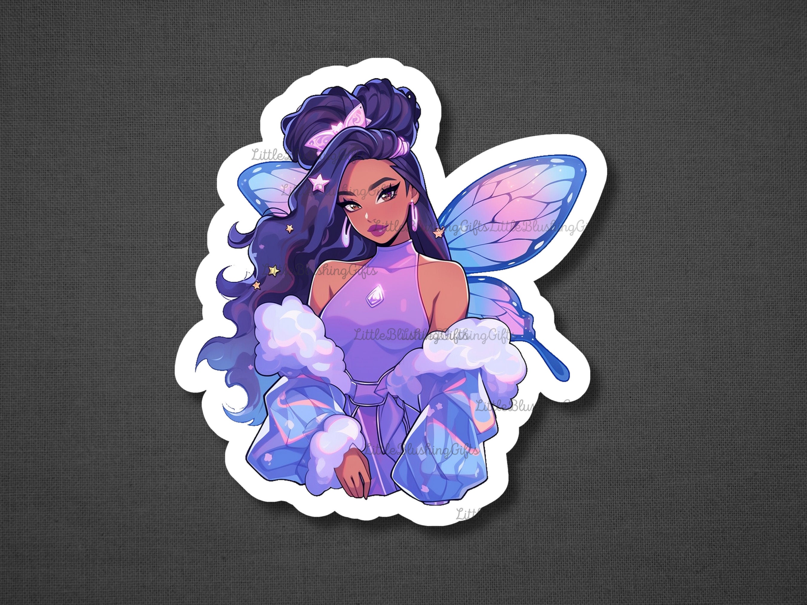 Fairy Flying Sticker Colorful Fairy Stickers, Vivid Fairy Sticker Set, Magical Fairies Set ...