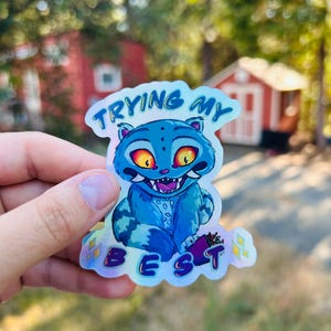 K-Pop Demon Hunters Derpy Tiger Sticker