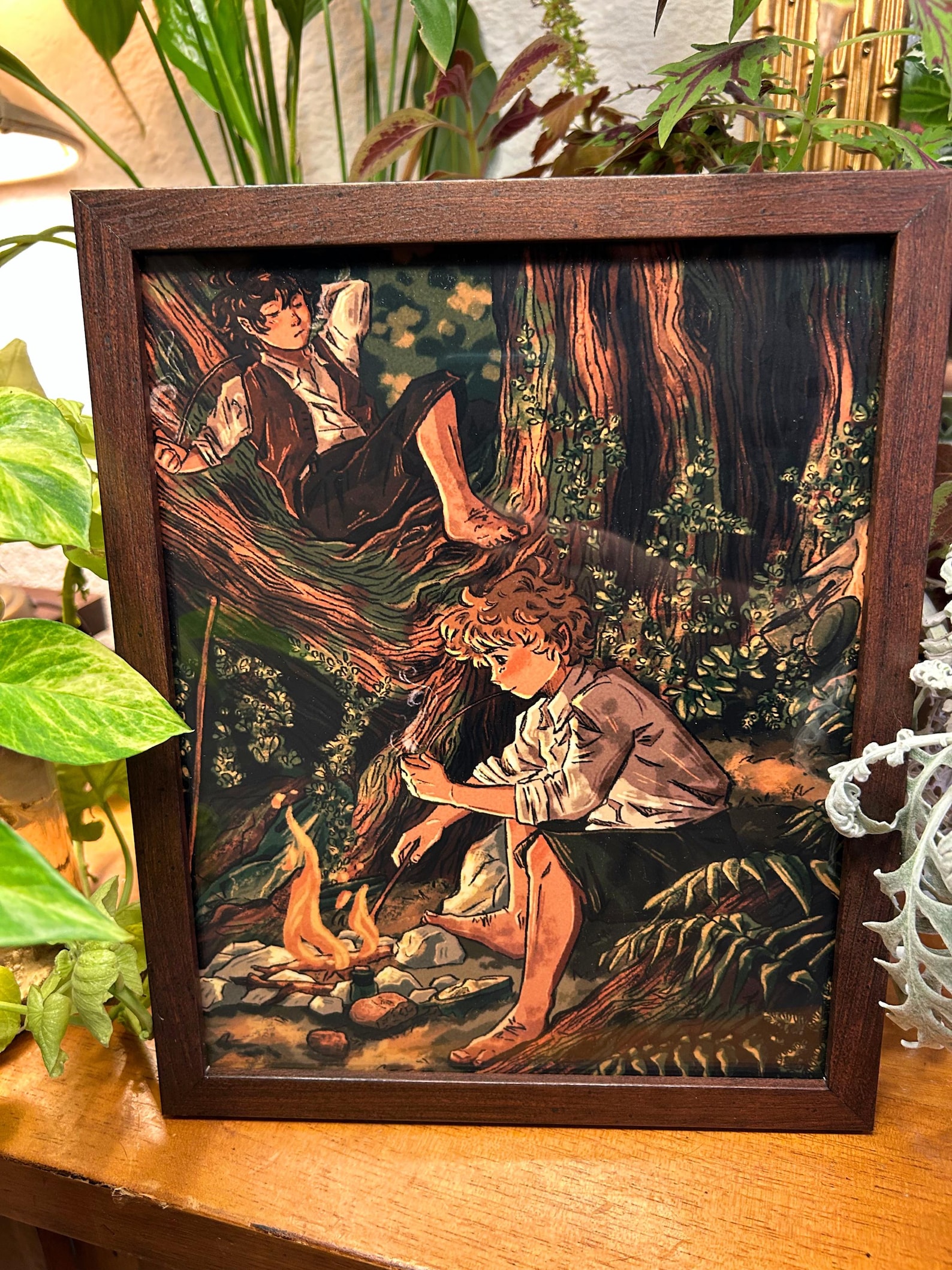 Lord of The Rings | Sam and Frodo | Hobbit Print