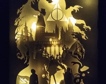 Download Harry Potter Light Box Etsy