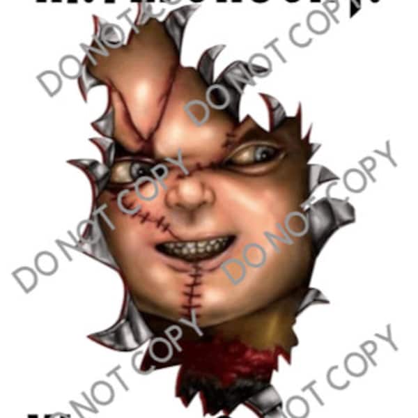 Childs Play Digital File | Chucky PNG File | Chucky JPG