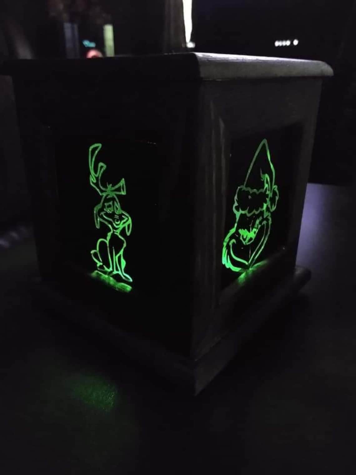 Christmas Light Box Christmas Night Light | Etsy